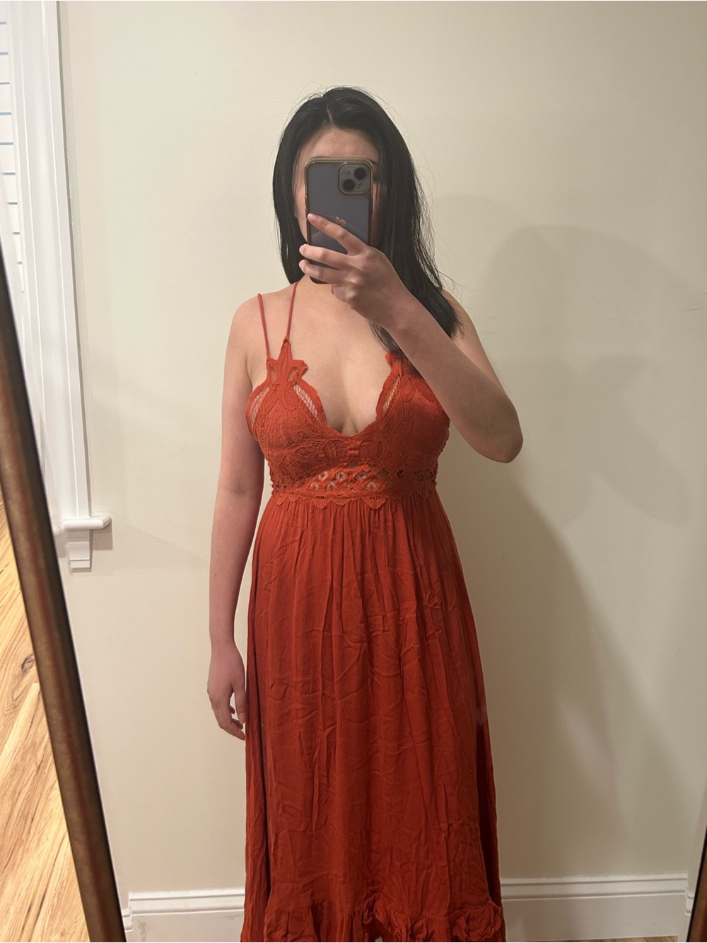 Lace Bodice Maxi Dress - Picture 4 of 4